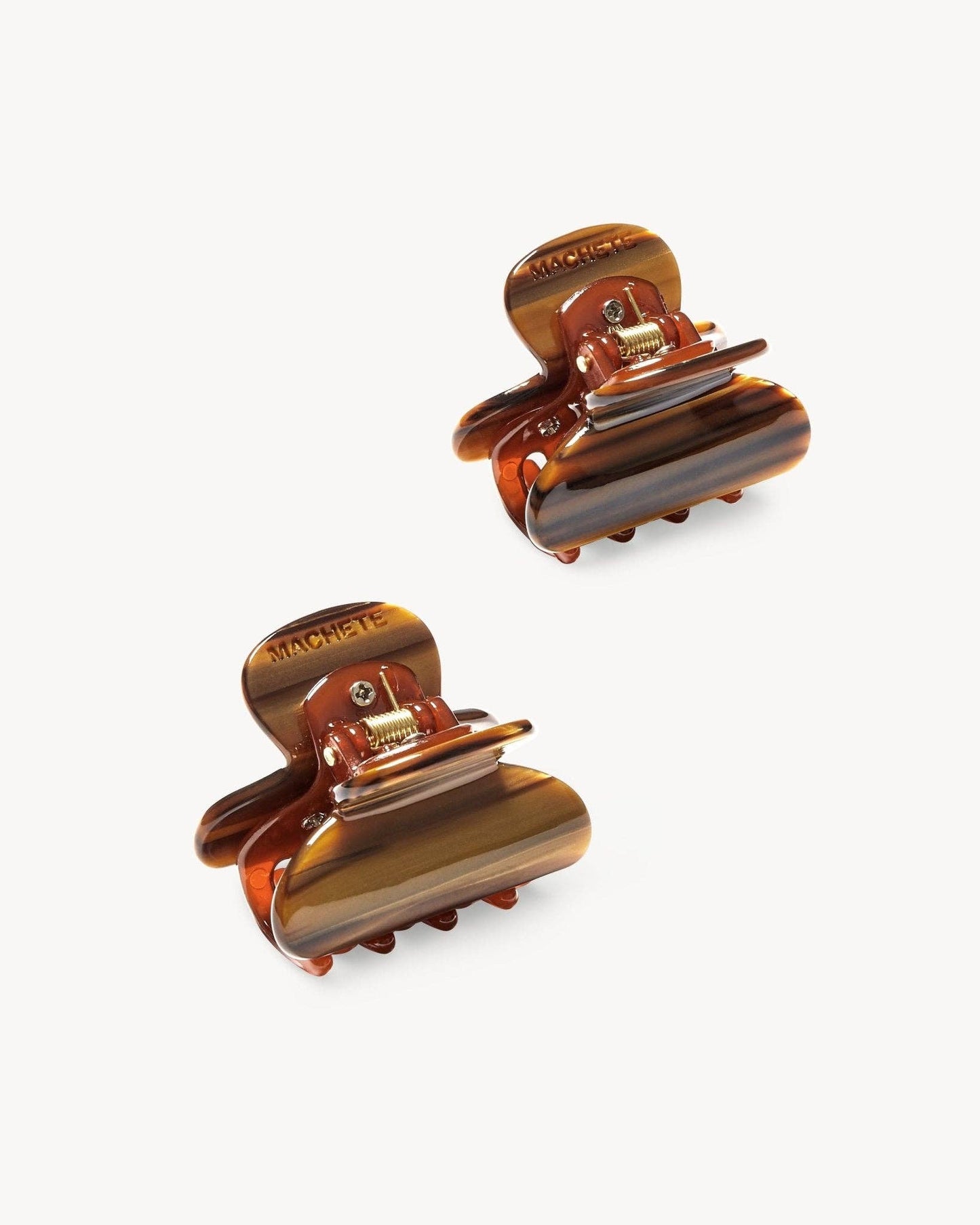 Twin Heirloom Claw in Tiger's Eye