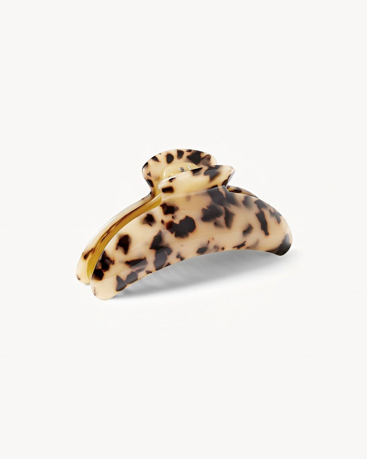 Jumbo Heirloom Claw in Blonde Tortoise