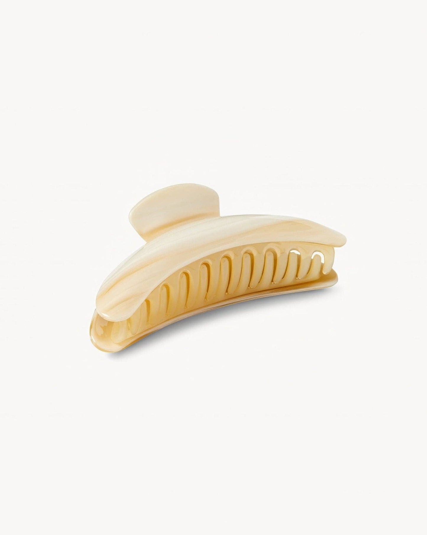 Jumbo Heirloom Claw in Alabaster