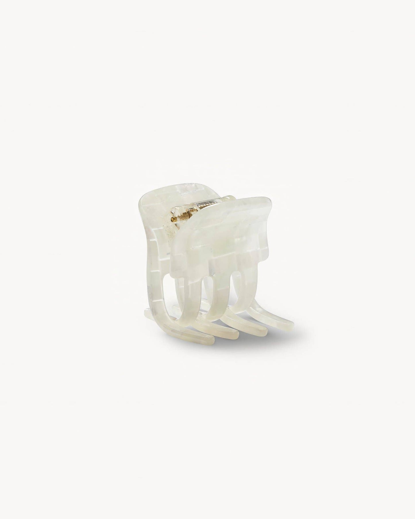Mini Claw in Opalite Shell Checker