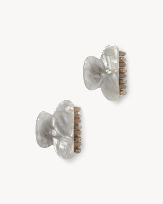 Twin Heirloom Claws in Grey Shell