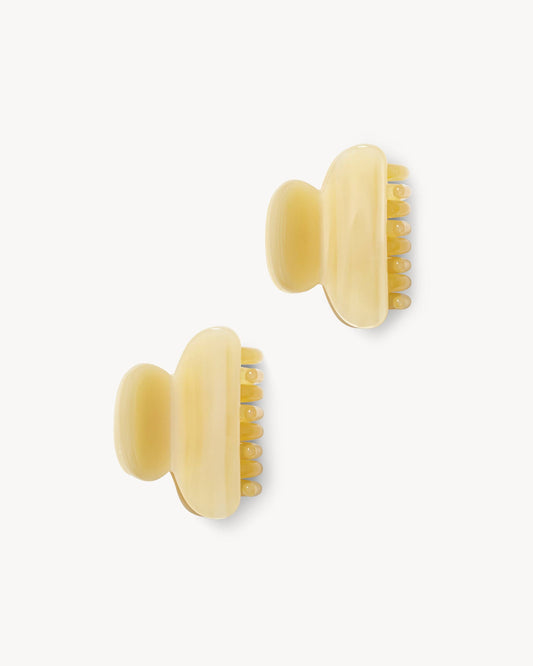 Twin Heirloom Claws in Citrine