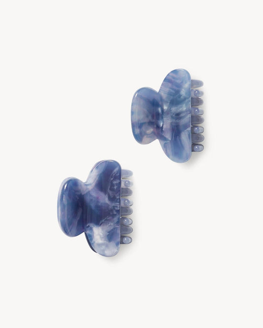 Twin Heirloom Claws in Cosmic Blue
