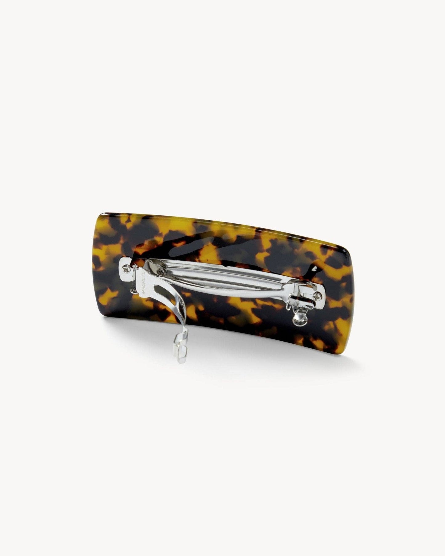 Jumbo Box Barrette in Classic Tortoise