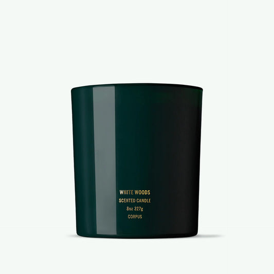 Corpus Scented Candle: White Woods