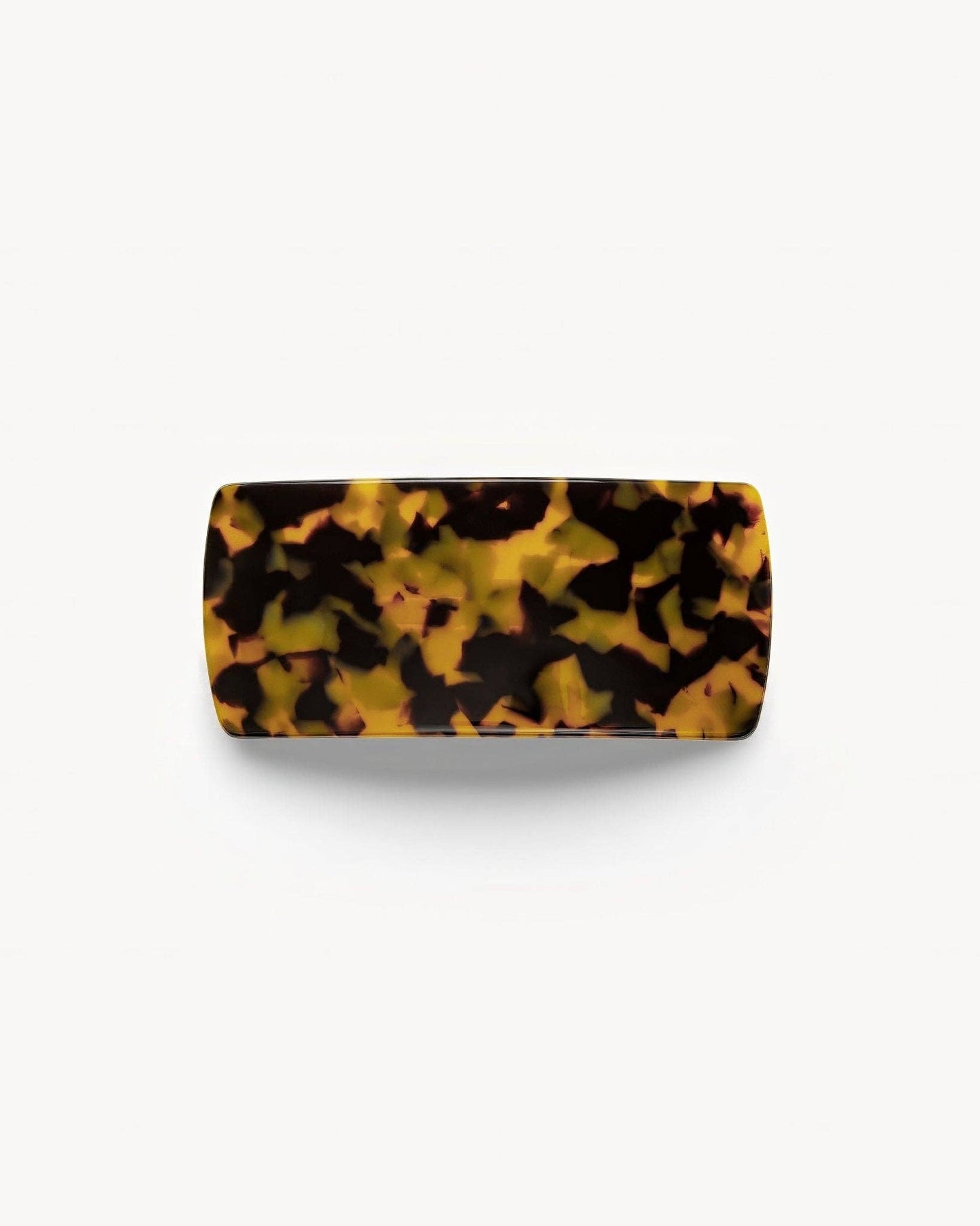 Jumbo Box Barrette in Classic Tortoise