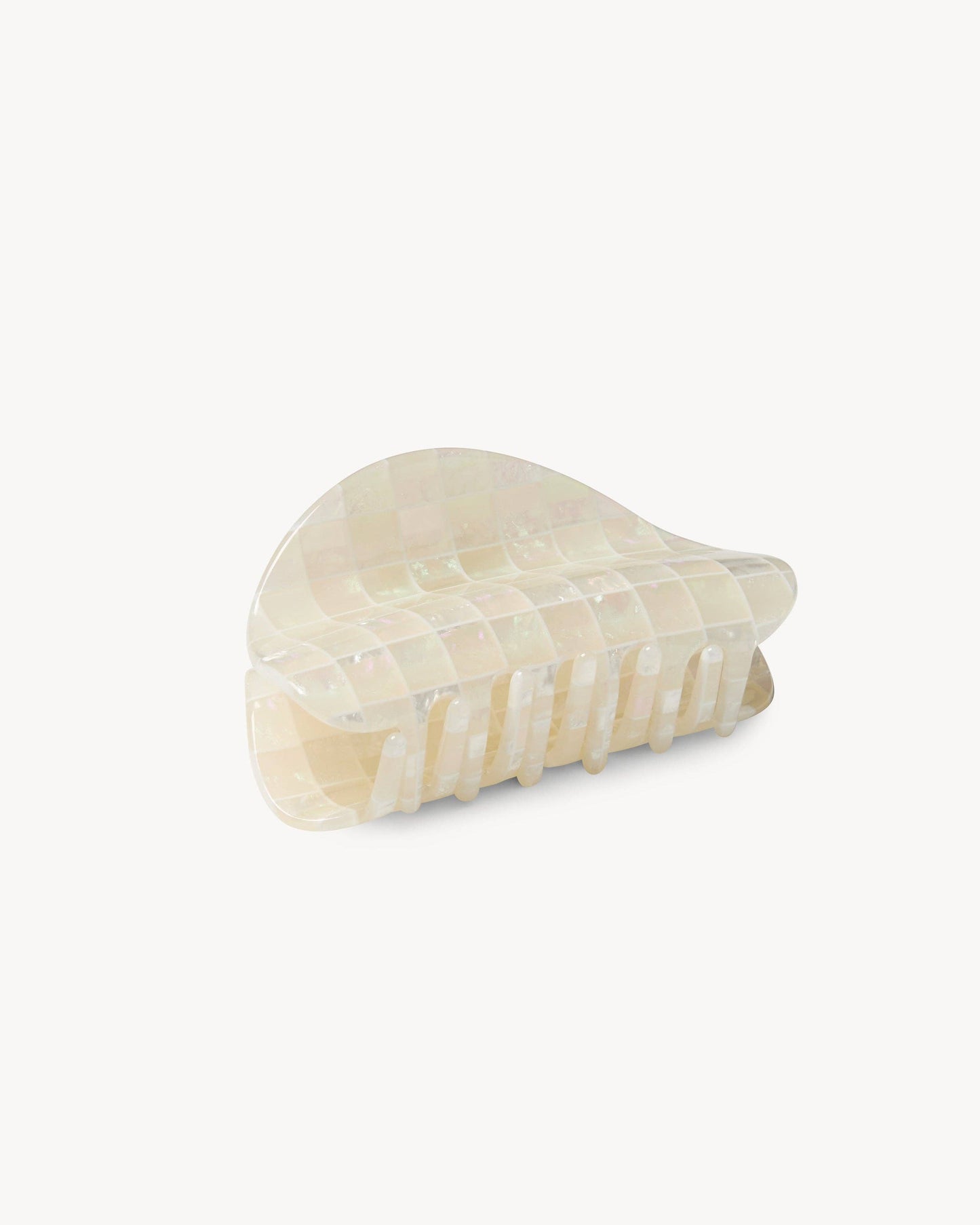 Crescent Claw in Opalite Shell Checker